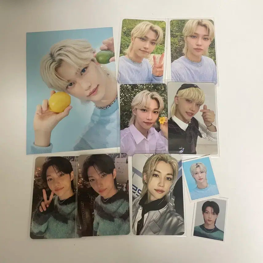 스키즈 필릭스 용복 1기 2기 MD 포카 포토카드 일괄