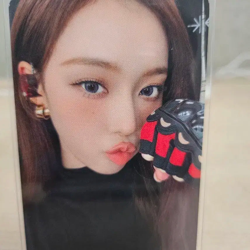 에스파 윈터 메이크스타 예약판매 특전 미공포 더티워크 포카