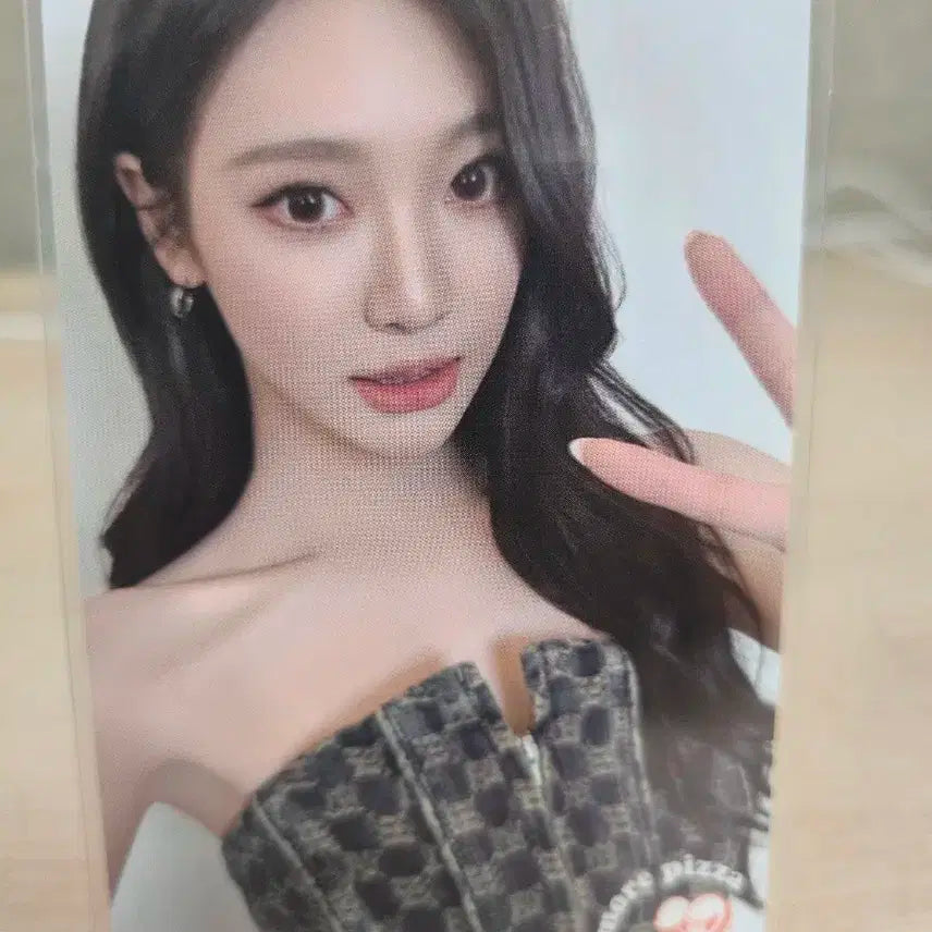 에스파 닝닝 노모어피자 미공포 특전 더티워크 셀포