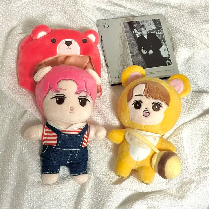 일괄) 엑소 카이 엑소더스 앨범 인형 포카 exo Kai doll