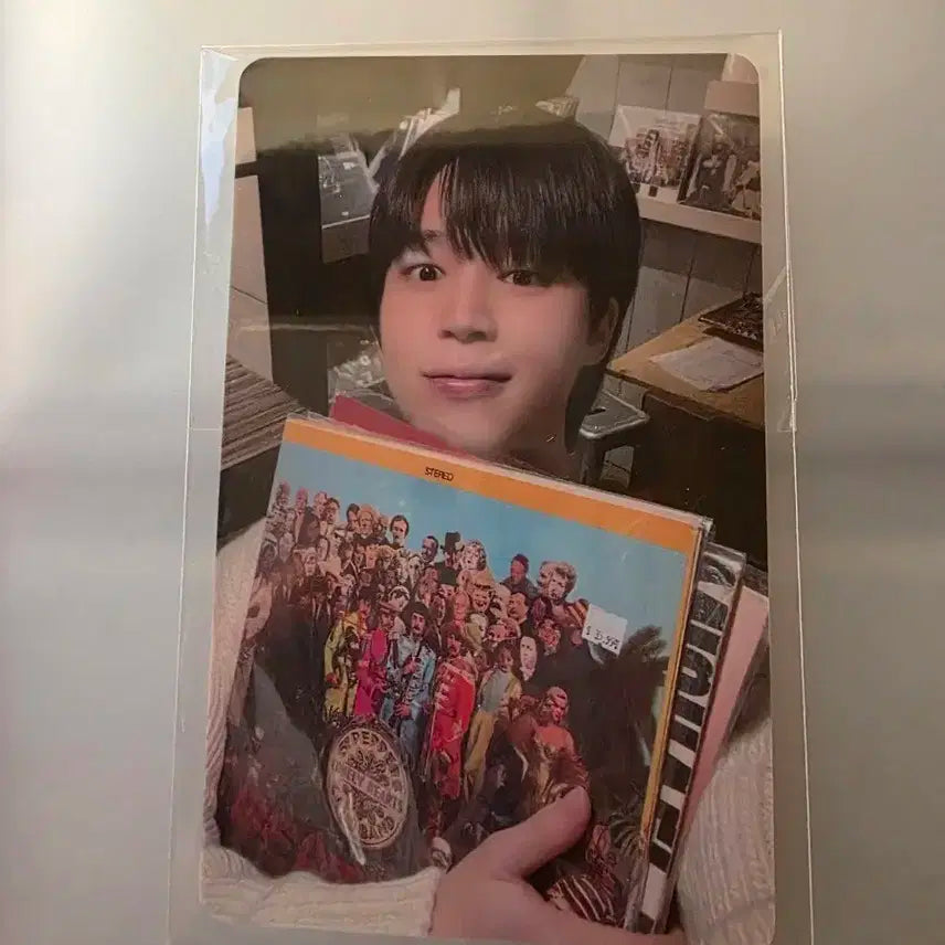 방탄 지민 페이스 위버스 2차 특전 미개봉 포카