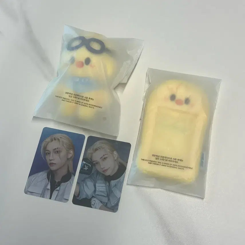 스키즈 뽁아리 파일럿 인형 네임택 bbokari skz 박테 포카