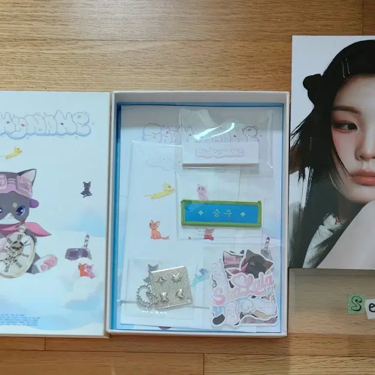 세이마이네임 승주 샤랄라 앨범 포카 포토카드 SAYMYNAME