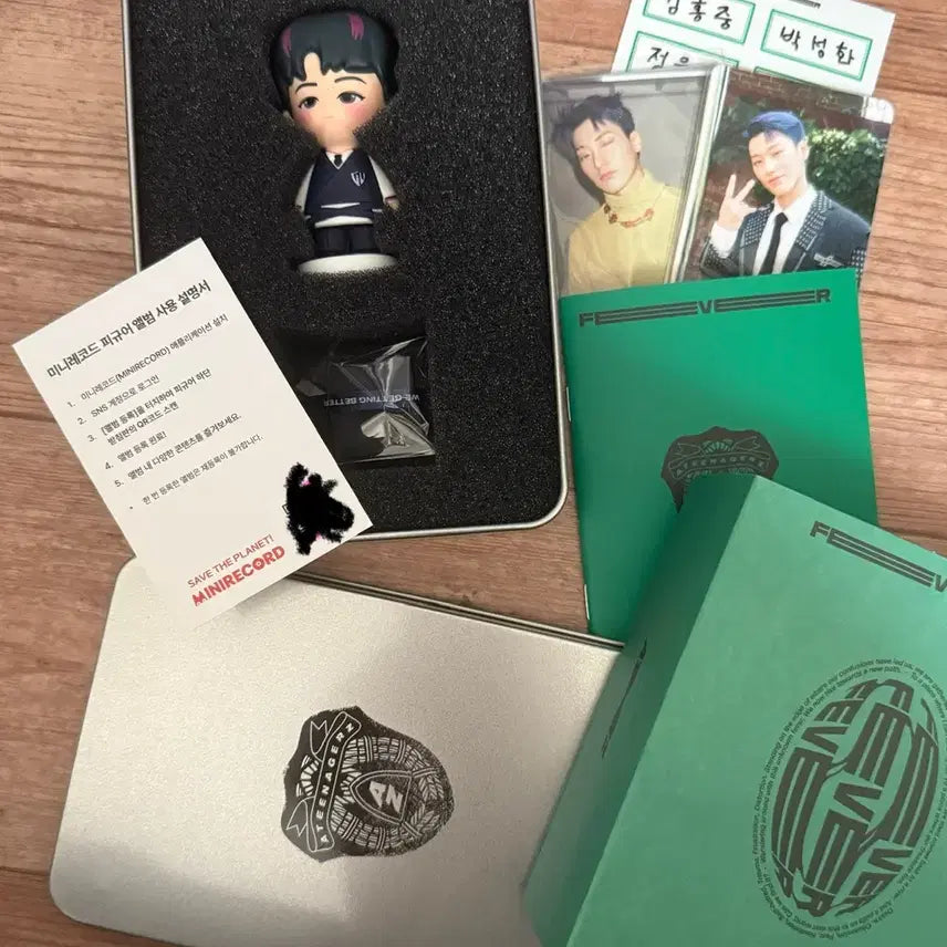 에이티즈 최산 FEVER DIARY FIGURE