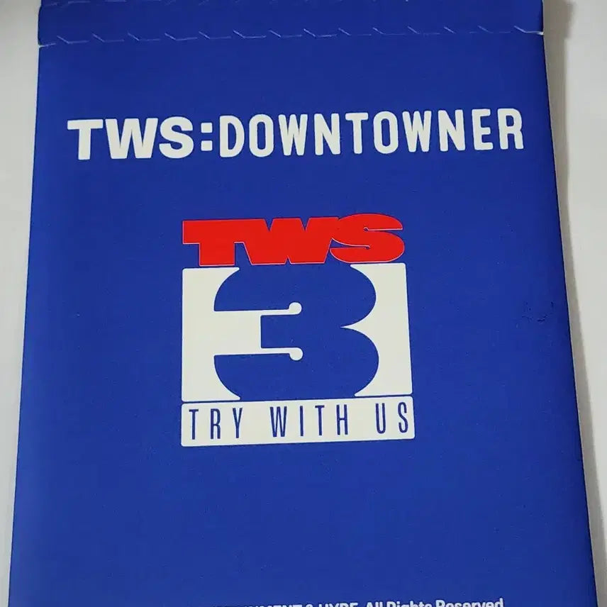 TWS 투어스 다운타우너 엽서 미개봉
