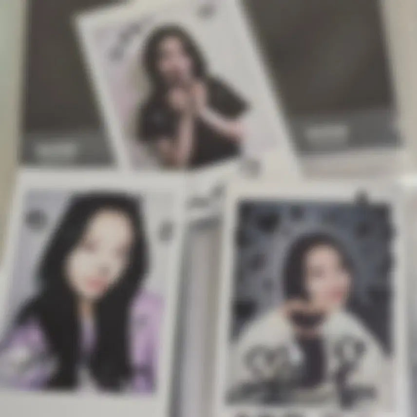 이달의소녀 루셈블 고원 싸인 폴라 싸인폴라로이드 3장 일괄