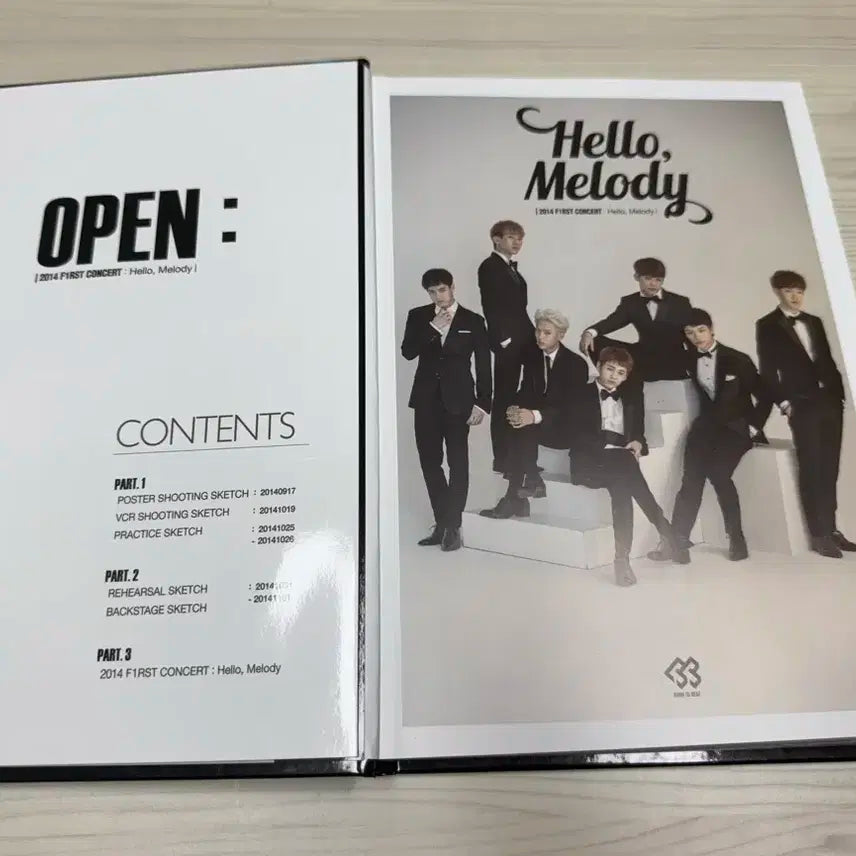 BTOB  「Hello Melody」 LIVE DVD BUNJANG] Btob first concert Hello Melody DVD / 비투비 첫콘