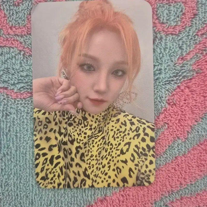 아이들 우기 i love 아이러브 nxde 포카