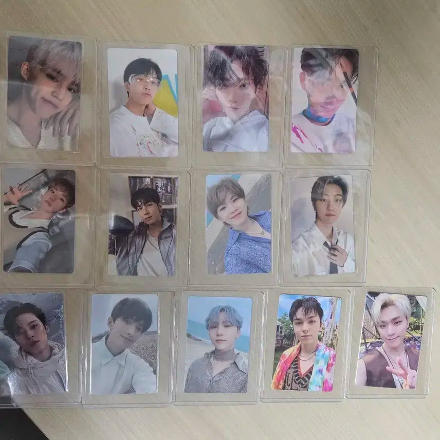 세븐틴 포토카드 일괄