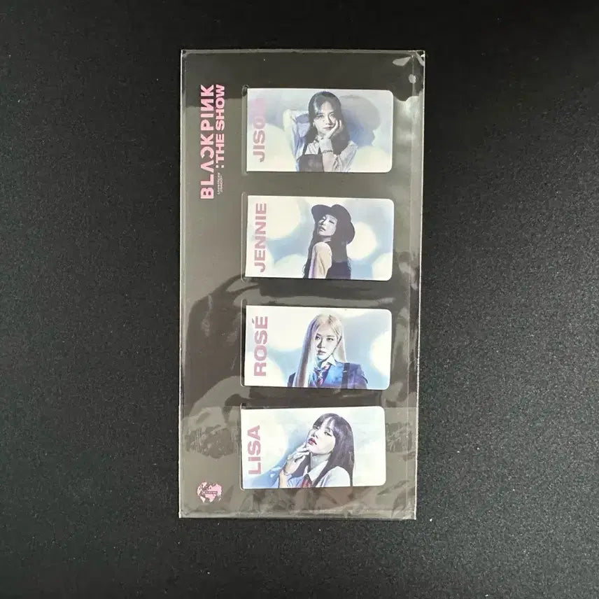 블랙핑크 더쇼 굿즈 (자석북마크)
