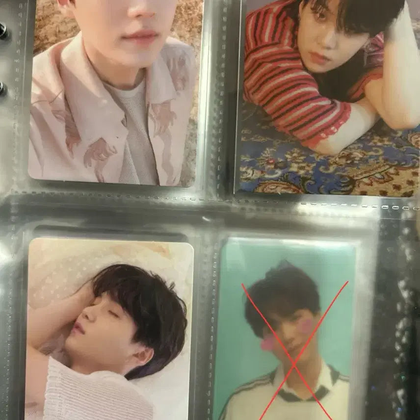 방탄 럽셀 티어 슈가 포카