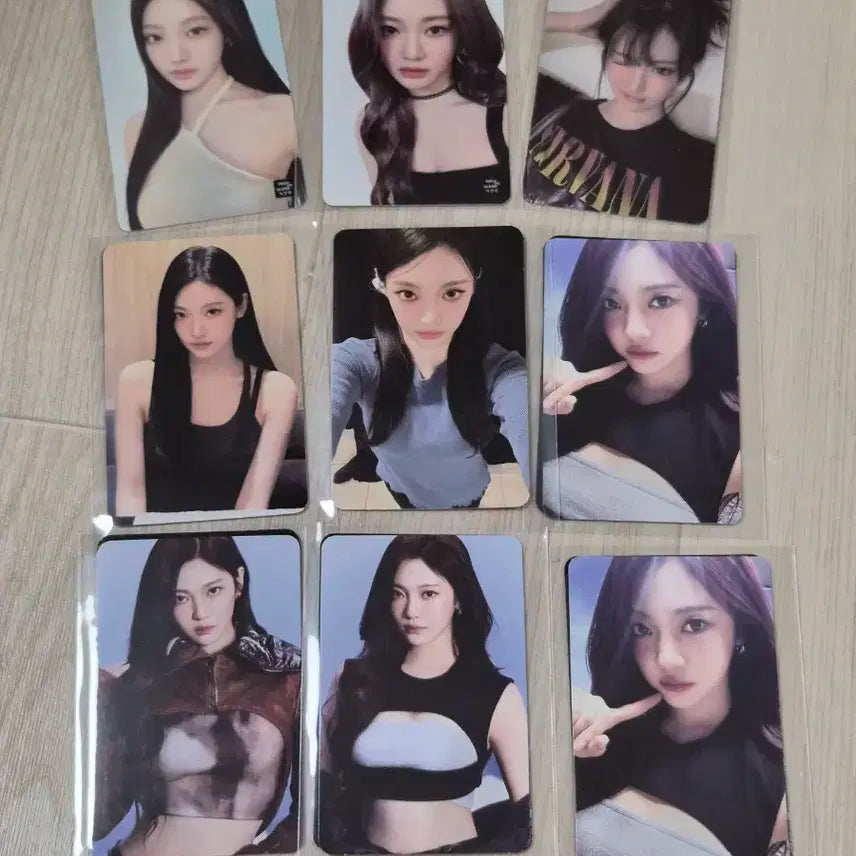 에스파 닝닝 포토카드 일괄