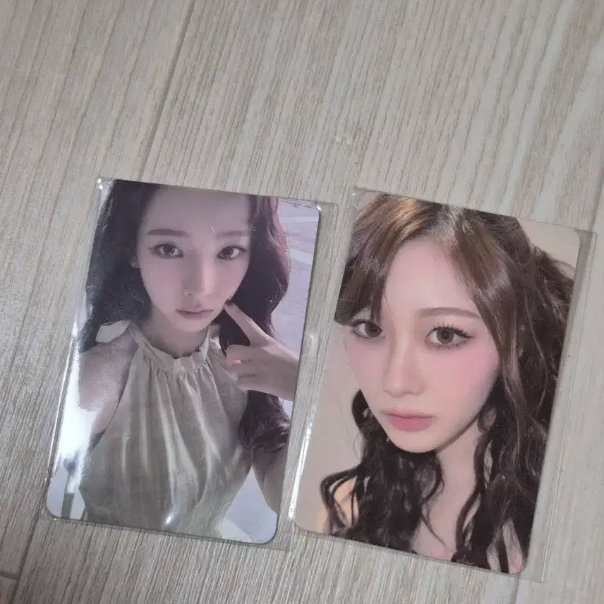 에스파 지젤 & 카리나 포토카드