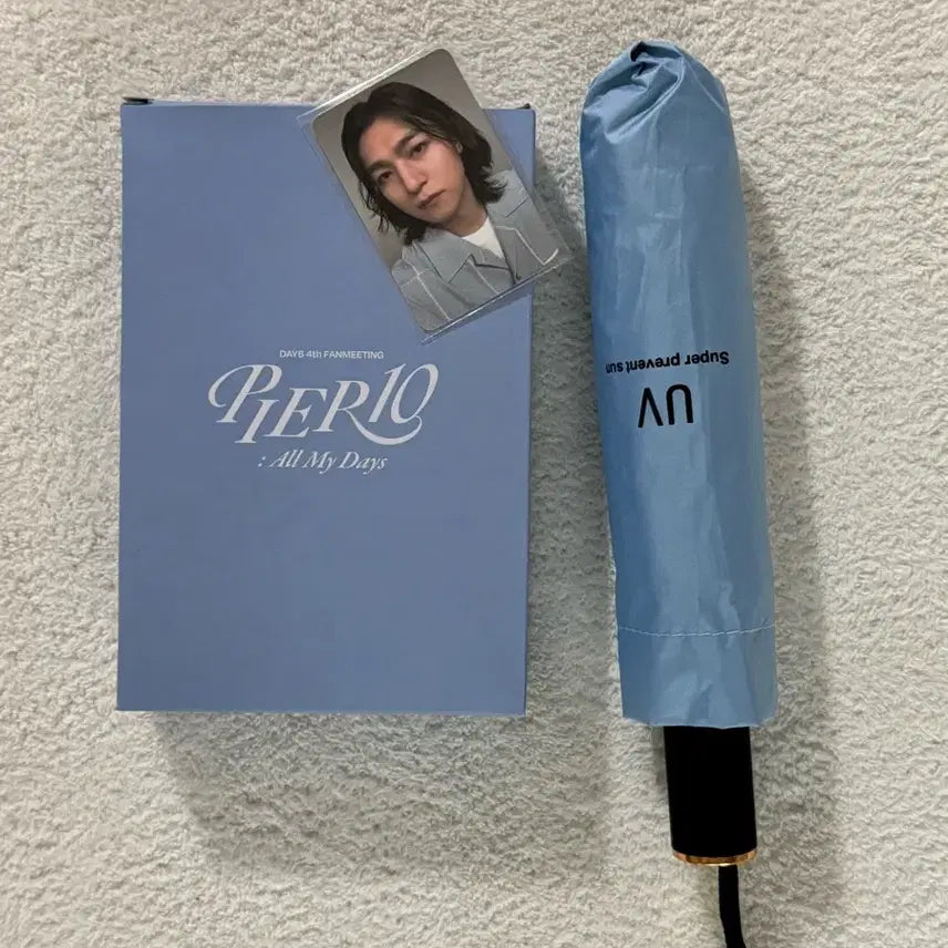 [미개봉, 새상품] 데이식스 팬미팅 양우산,타월, 막막입장포카 일괄