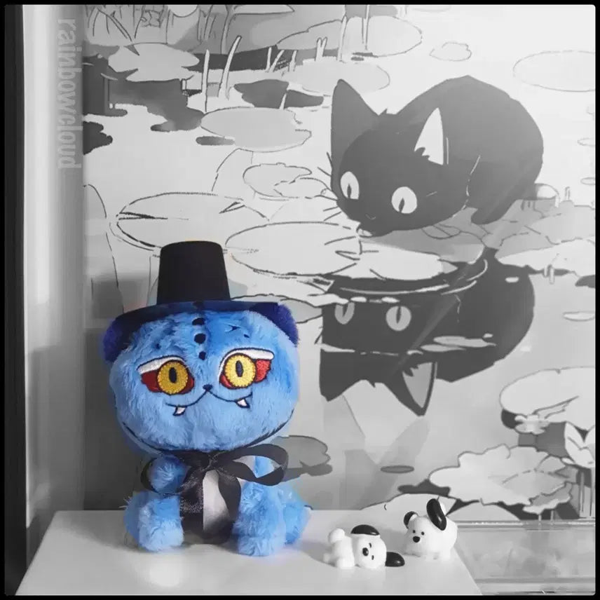 케데헌 인형 갓 미니 갓 저승 사자 선비 인형 모자