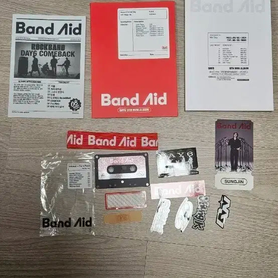 데이식스 band-aid 앨범(포카X)