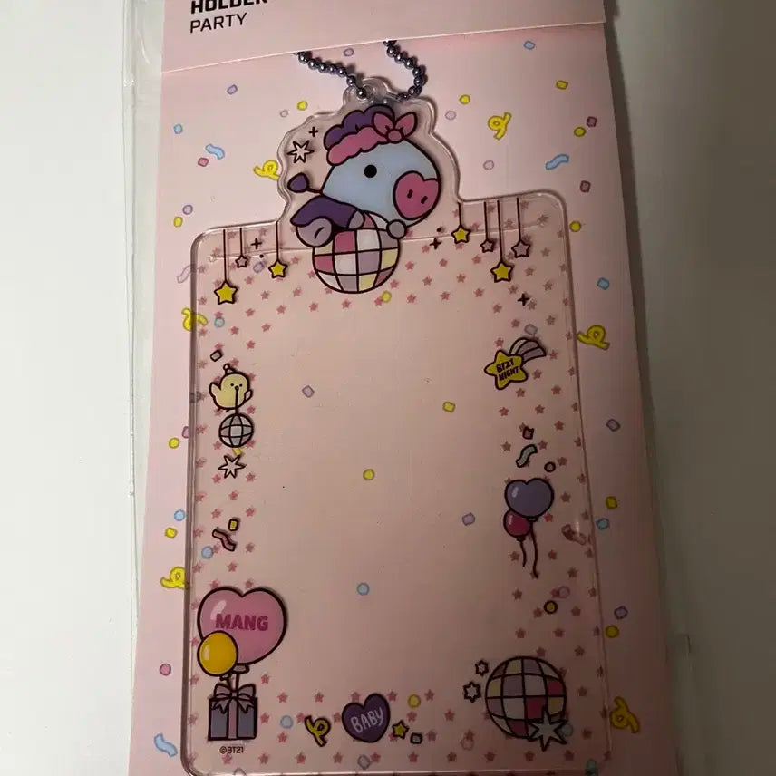 BT21 망 포토 홀더