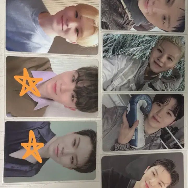 세븐틴 우지 포카 7장 일괄 양도