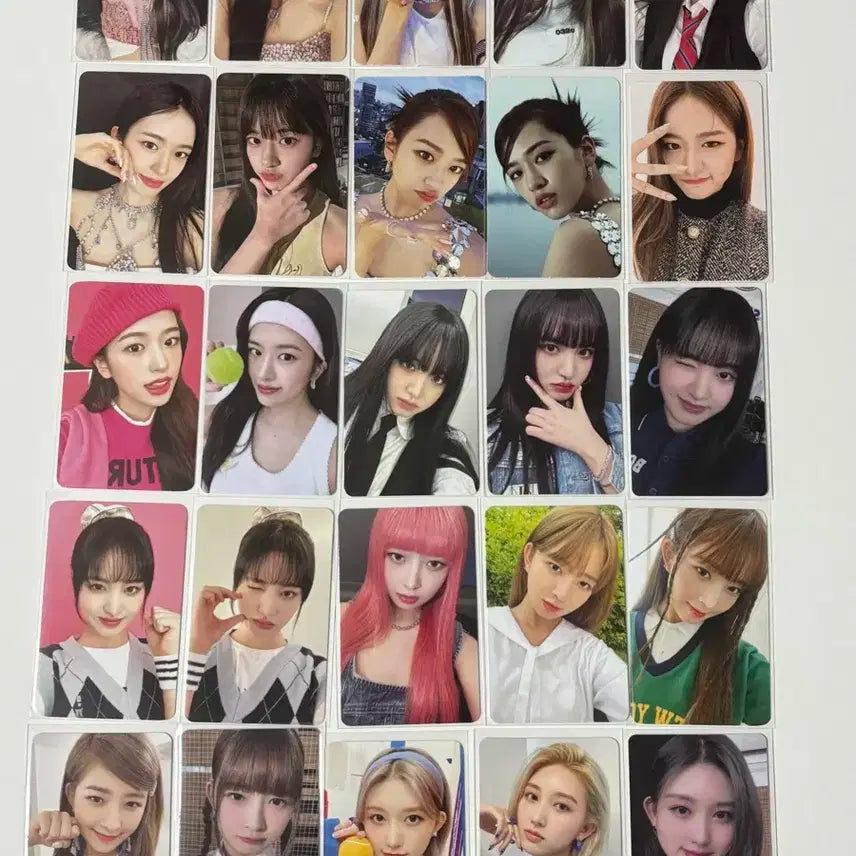 폭덤)아이브 포카 25장 일괄 양도