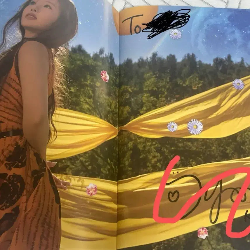 엔믹스 친필싸인 앨범