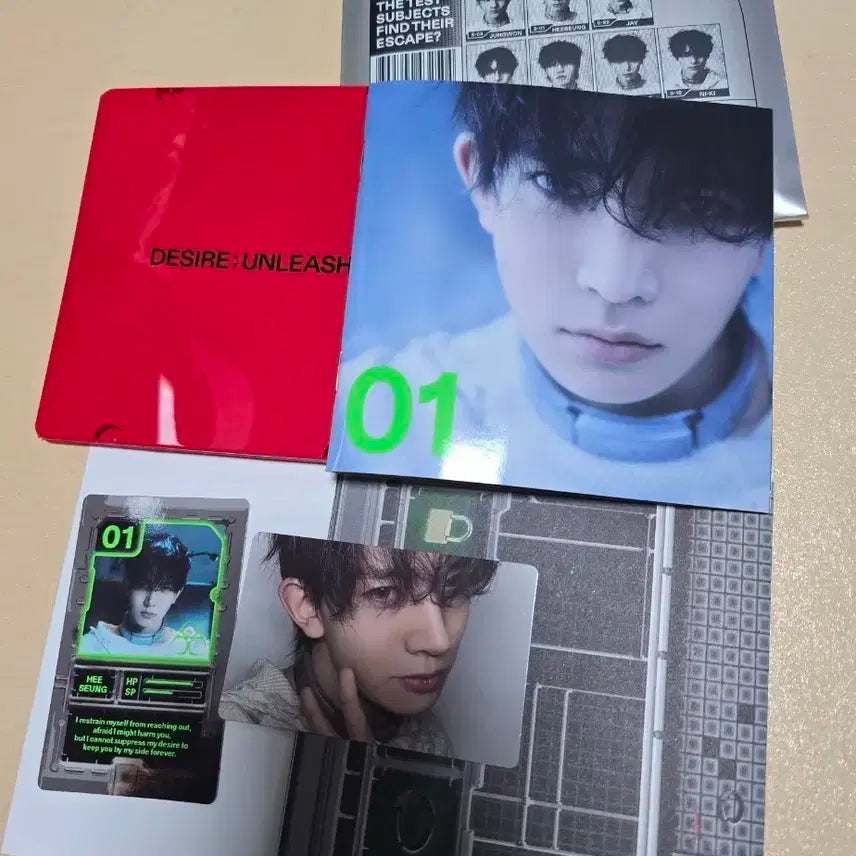 ENHYPEN Desire: Unleash 앨범 + 희승 포카