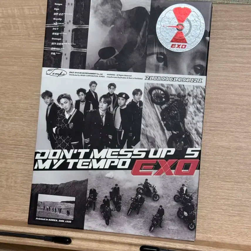 EXO 엑소 정규 5집 앨범 / TEMPO 템포