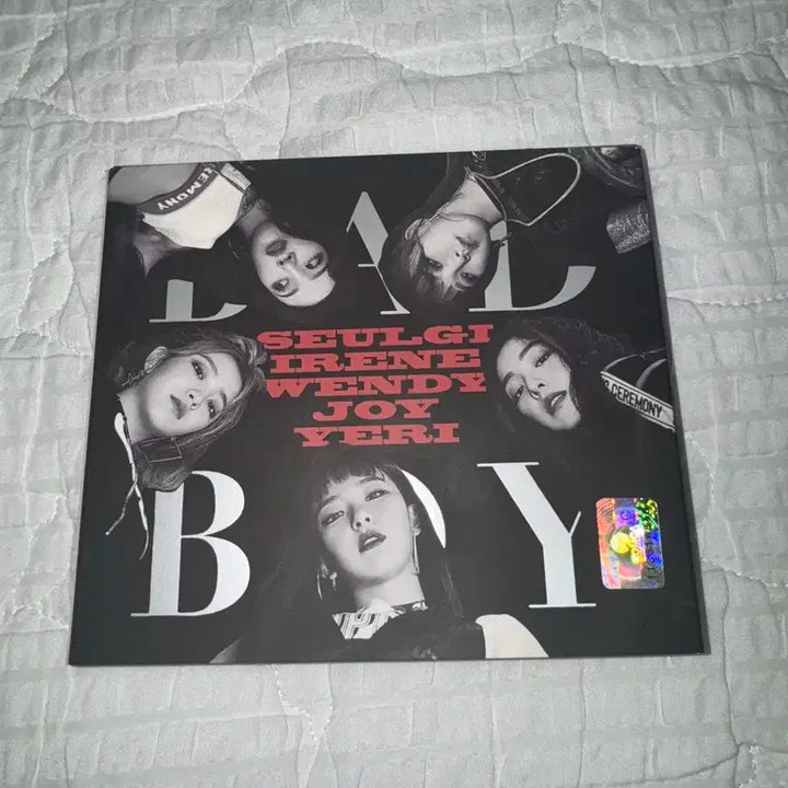 레드벨벳 배드보이 앨범 cd 슬기 포토카드
