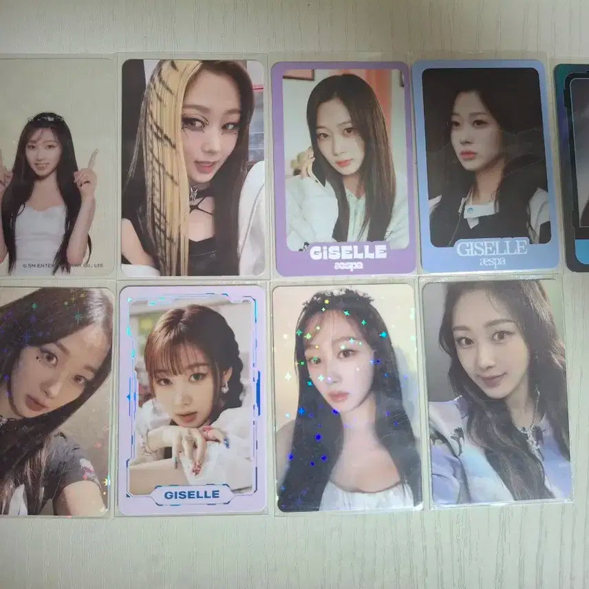 에스파 지젤 포토카드 일괄