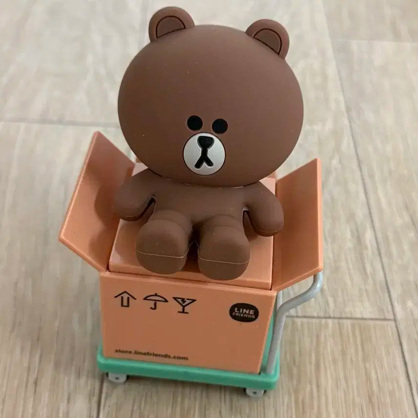 라인프렌즈 롤링스탬프 피규어