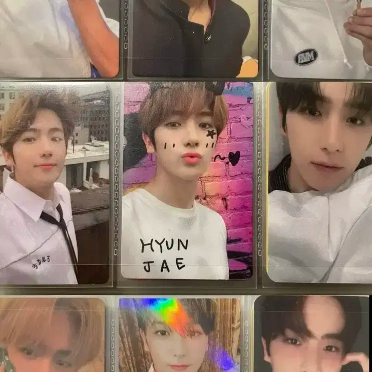 더보이즈 재현 현재 포카 일괄 양도 미공포 앨포 23장