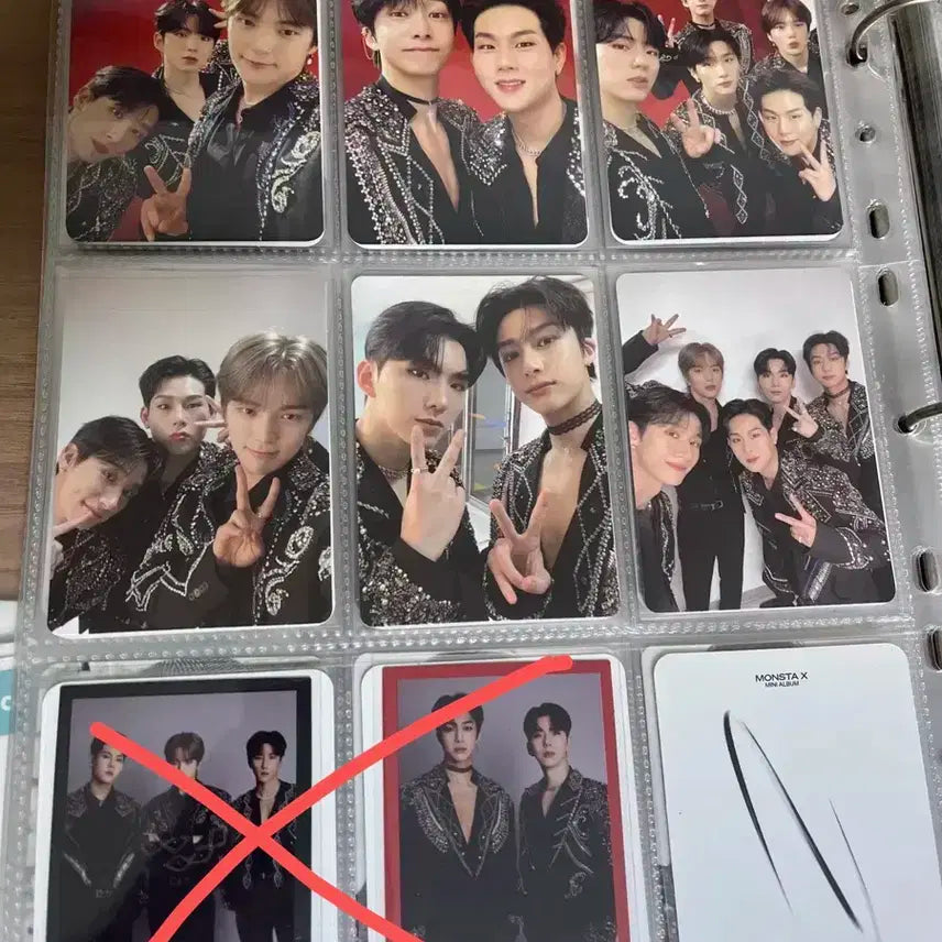 몬스타엑스 유닛, 단체 포카 팝니다