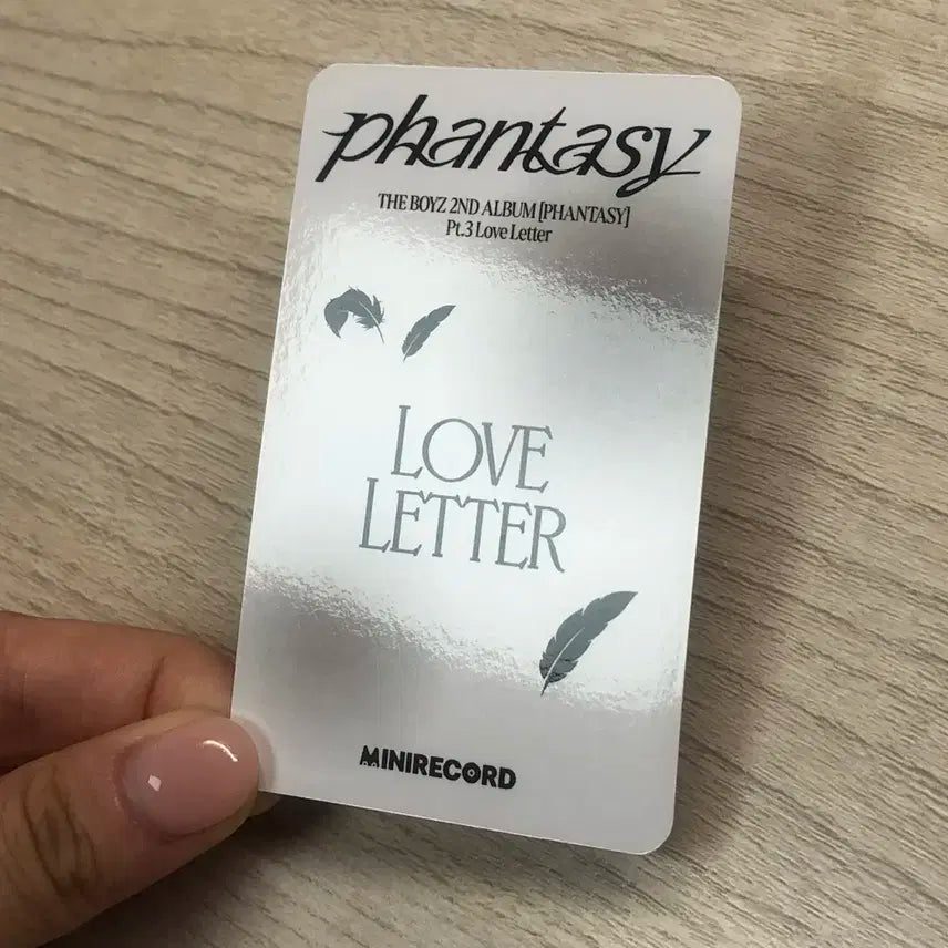 미니레코드 더보이즈 현재 러브레터 팬싸 미공포 거믕거힝거ver.