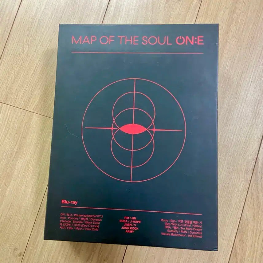 BTS MAP OF THE SOUL ON:E 블루레이