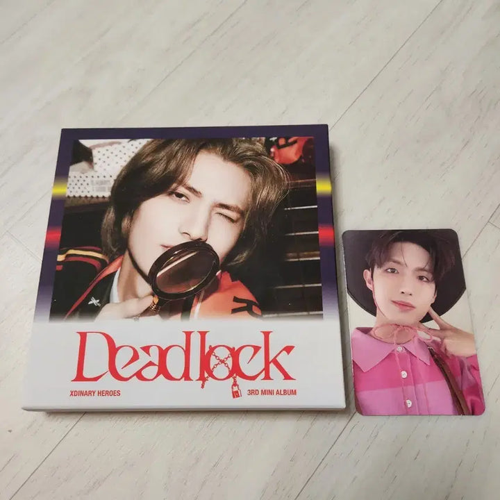 엑스디너리히어로즈 엑디즈 주연 버전 데드락 CD 양도 판매