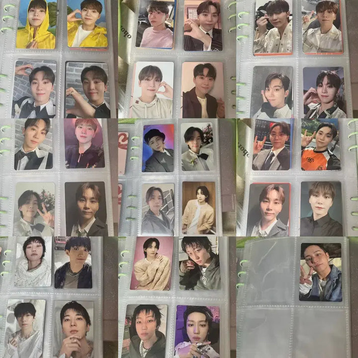 세븐틴 포카 일괄 양도 65장 양도 정한 원우 호시 승관 민규 디에잇