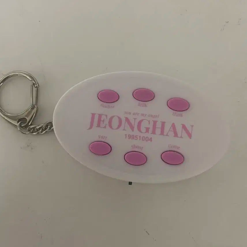 정한 캐럿반 승관 호시 에스쿱스 원우 포카 정한 보이스 키링 일괄