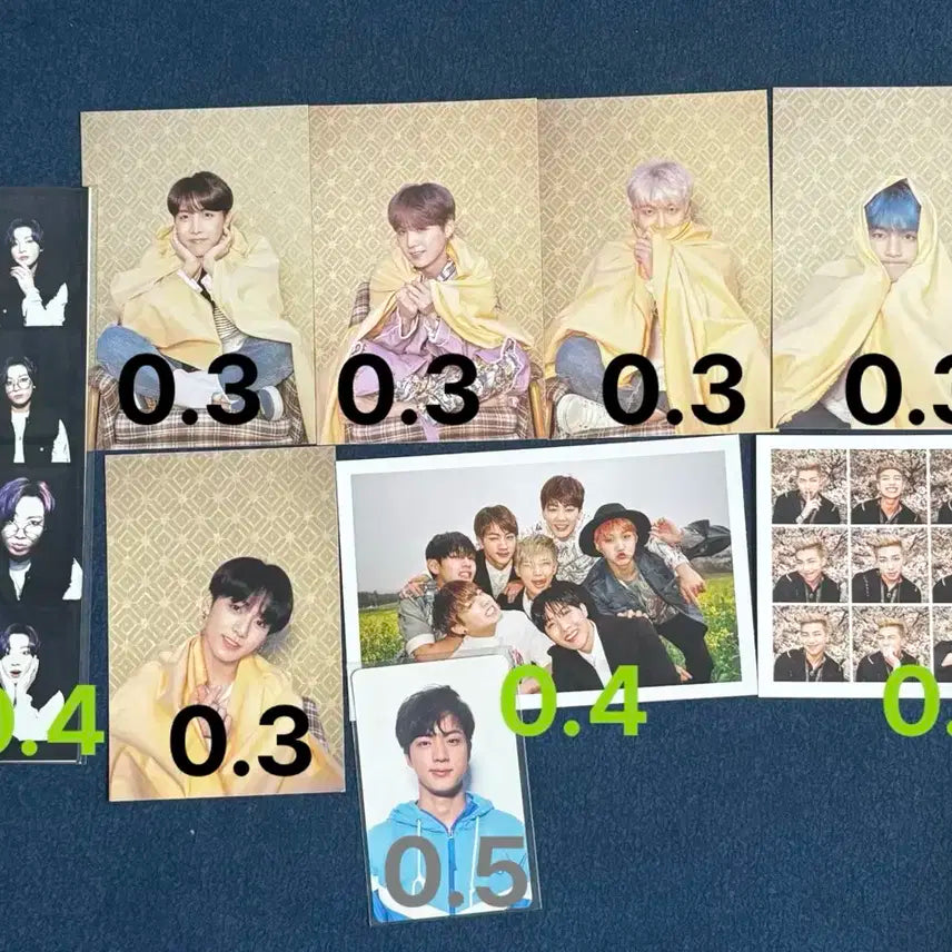 방탄 포카 양도