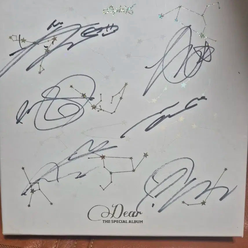 에이핑크 Dear 친필 사인 앨범
