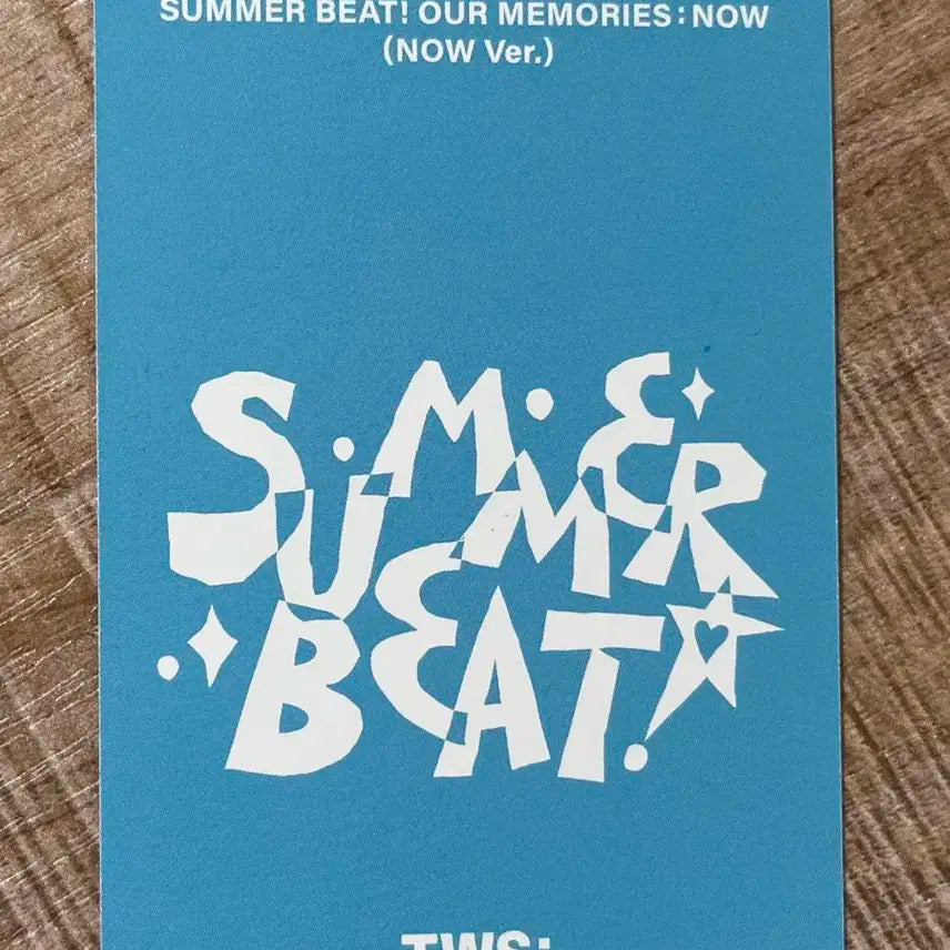 투어스 TWS 썸머비트 summer beat! 도훈