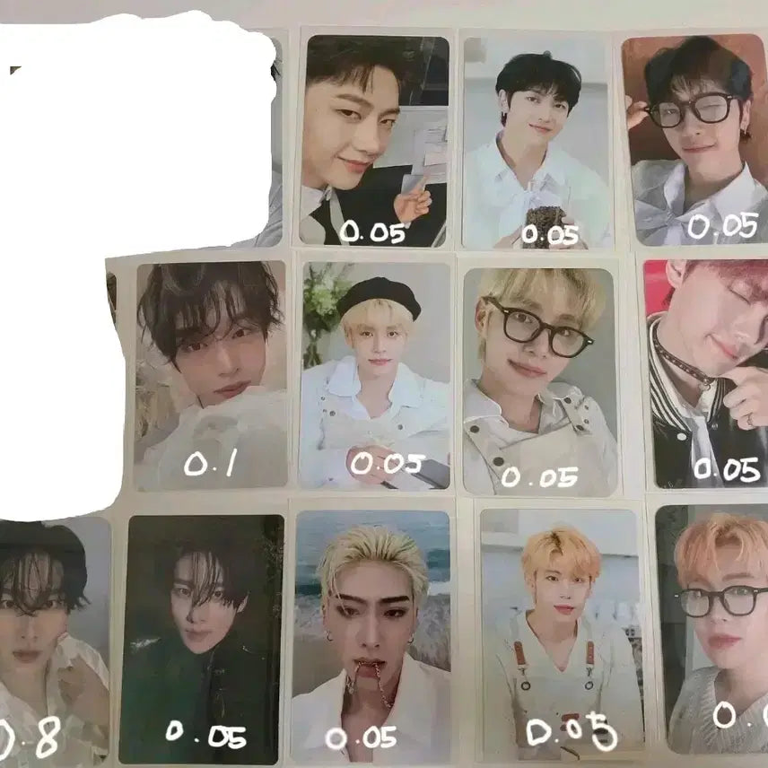 제로베이스원 포카 미공포 하오매튜지웅규빈리키태래