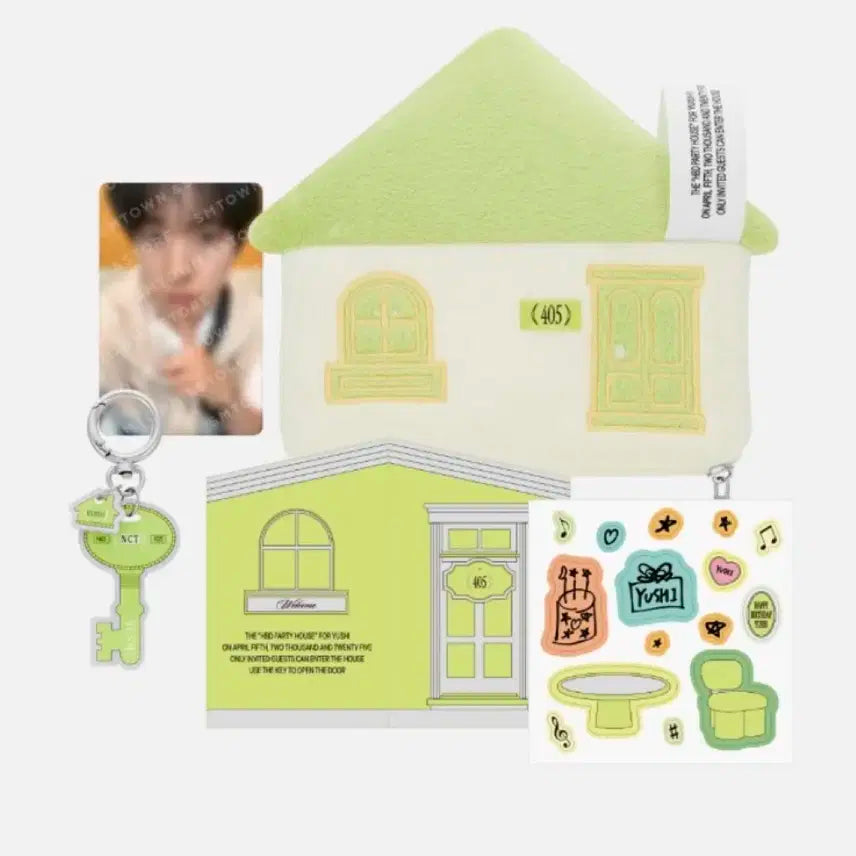 엔시티위시 유우시 벌스데이 파우치 Birthday pouch