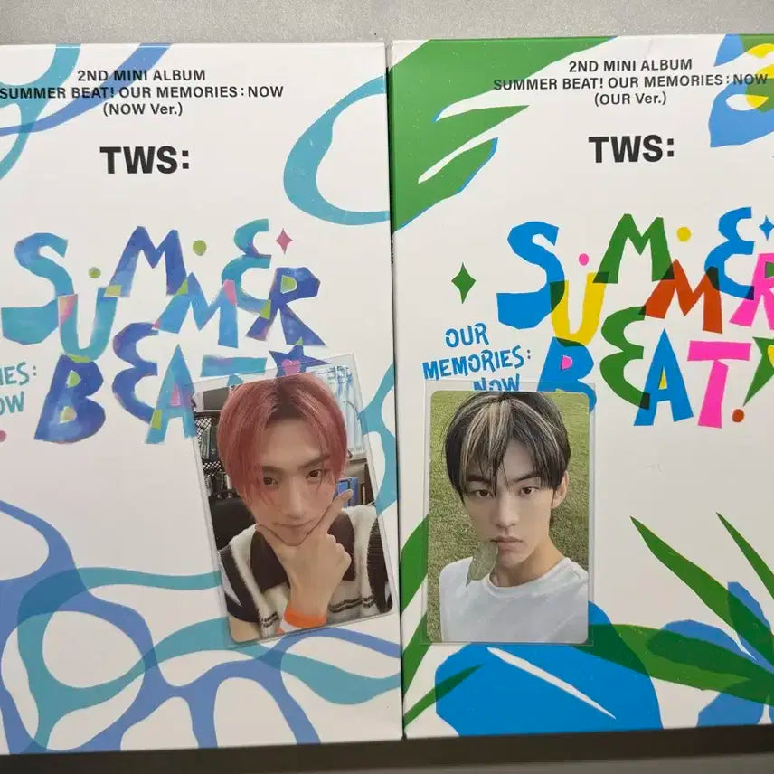 투어스 tws 앨범 포카