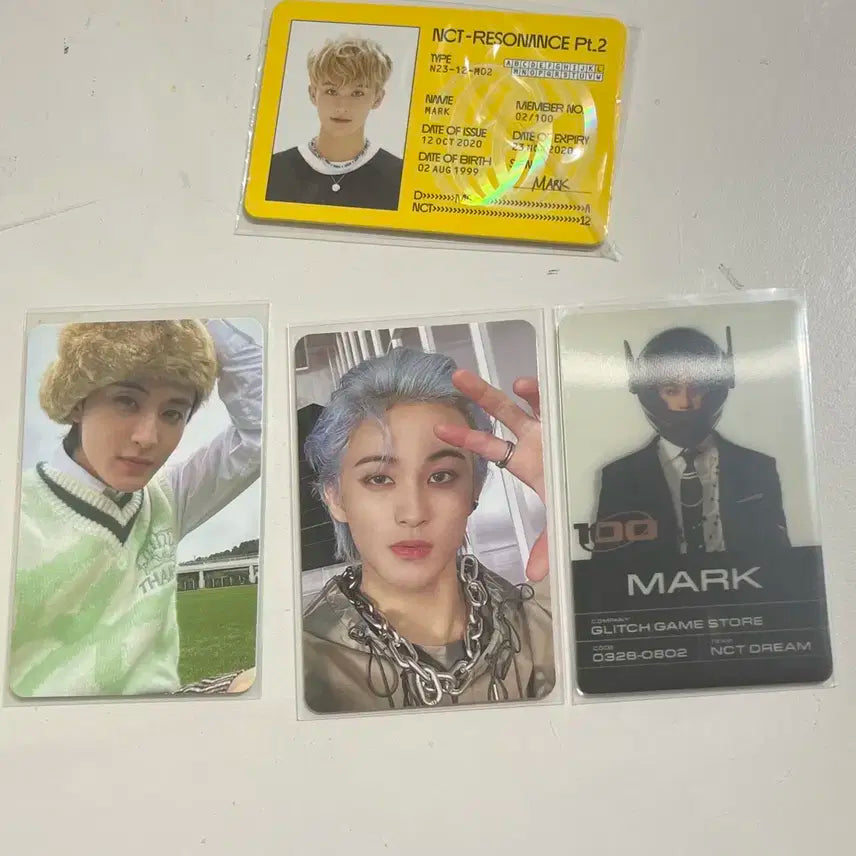 엔시티 마크 포토카드(일괄)