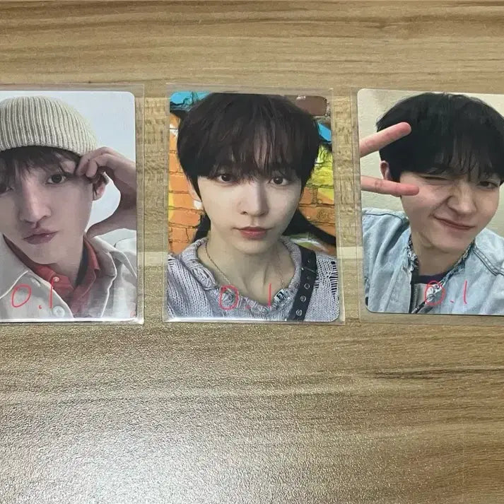 킥플립 1집 포카