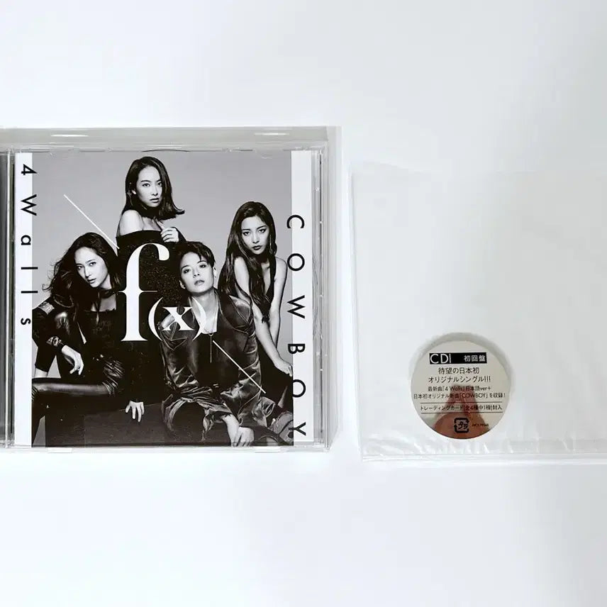 f(x) 에프엑스 포월즈 4walls 일본싱글앨범 일반판