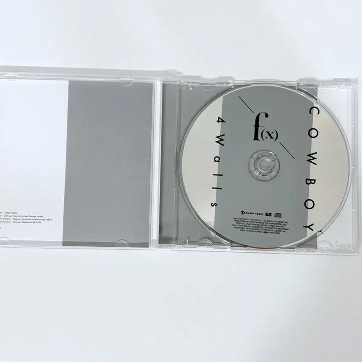 f(x) 에프엑스 포월즈 4walls 일본싱글앨범 일반판