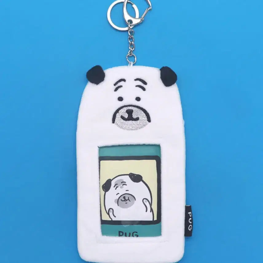 나가노 농담곰 퍼그상 포카홀더 보넥도 태산 포카 인형