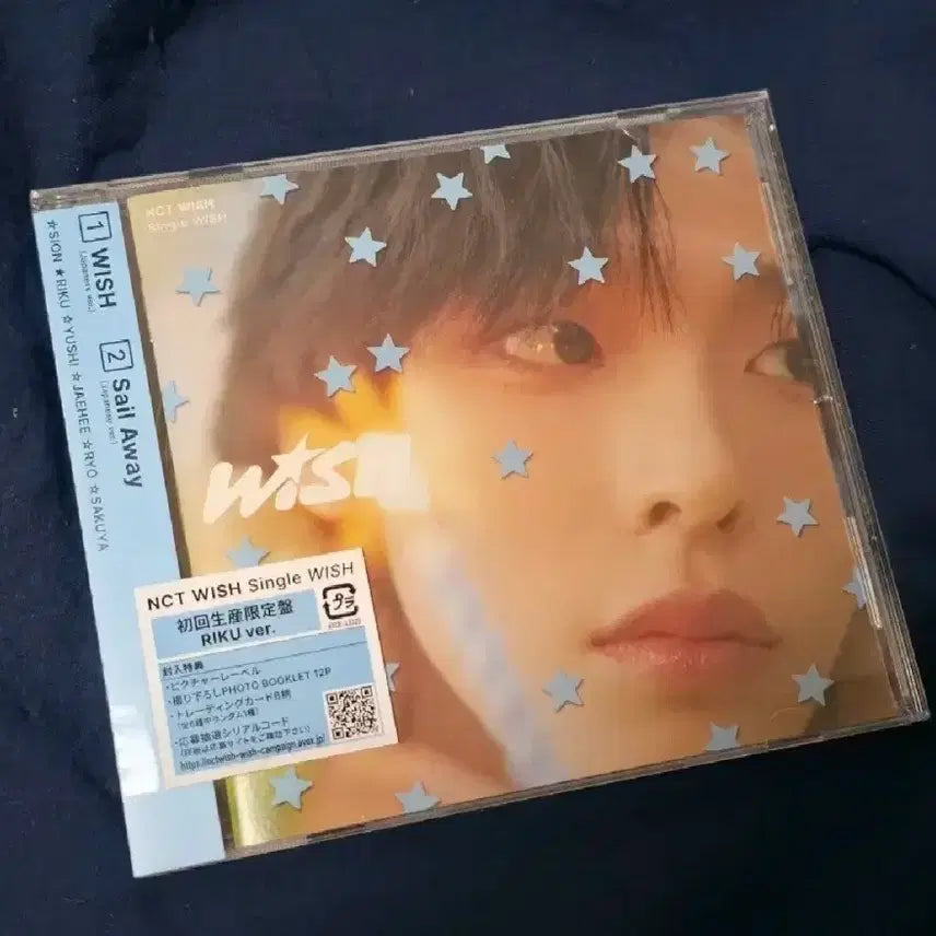 엔시티위시 wish 일본반 리쿠 개봉품 CD + 포카