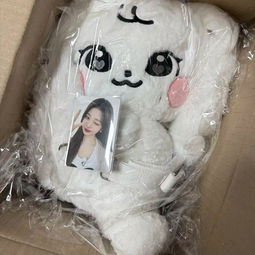 아이브 허그가방 장원영 포카포함