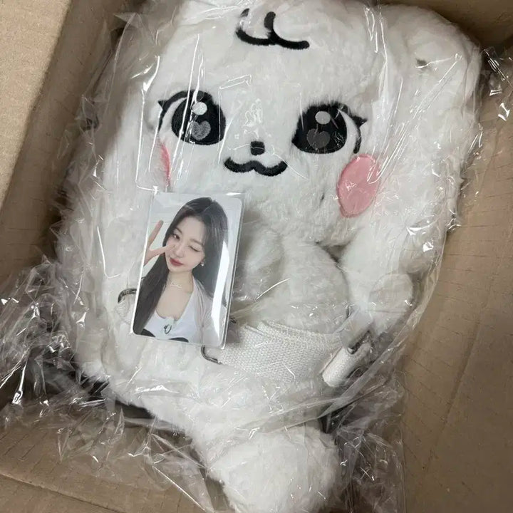 아이브 허그가방 장원영 포카포함